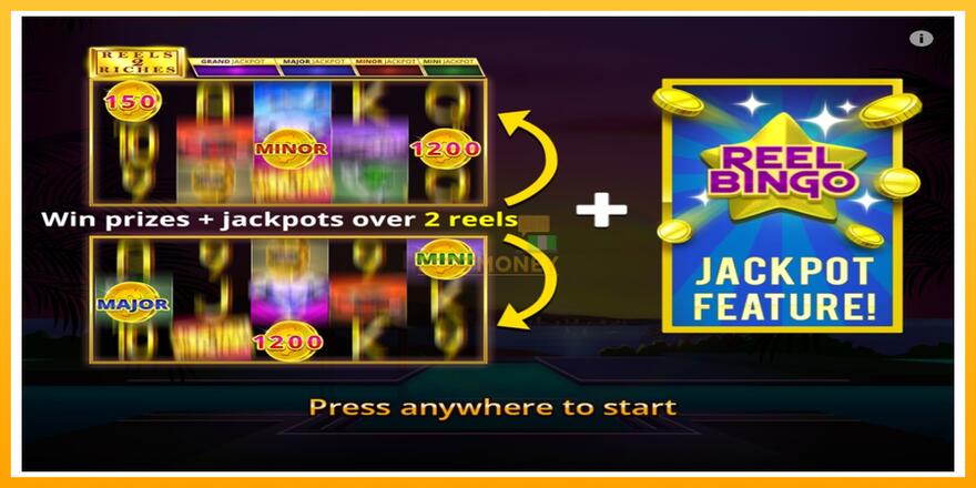 Máquina de jogos Reels 2 Riches with Reel Bingo - chance de ganhar dinheiro, foto 1