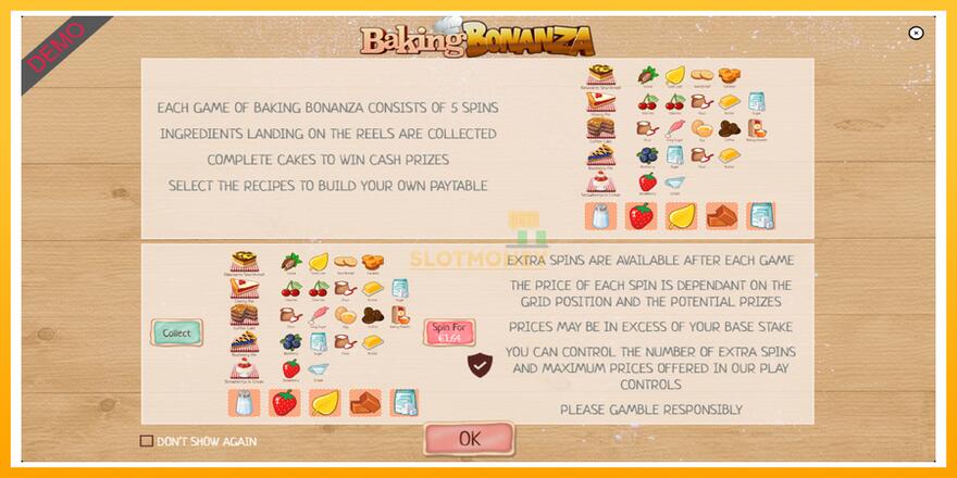 Máquina de jogos Baking Bonanza - chance de ganhar dinheiro, foto 1