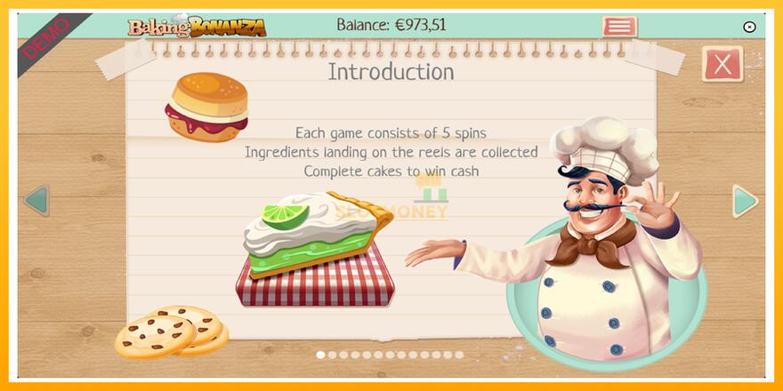 Máquina de jogos Baking Bonanza - chance de ganhar dinheiro, foto 5