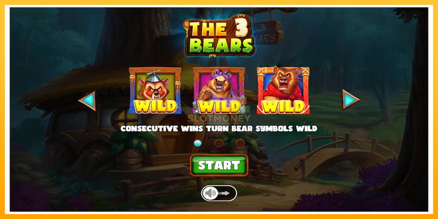 Máquina de jogos The 3 Bears - chance de ganhar dinheiro, foto 1