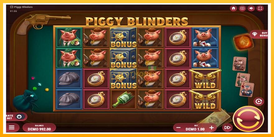 Máquina de jogos Piggy Blinders - chance de ganhar dinheiro, foto 3