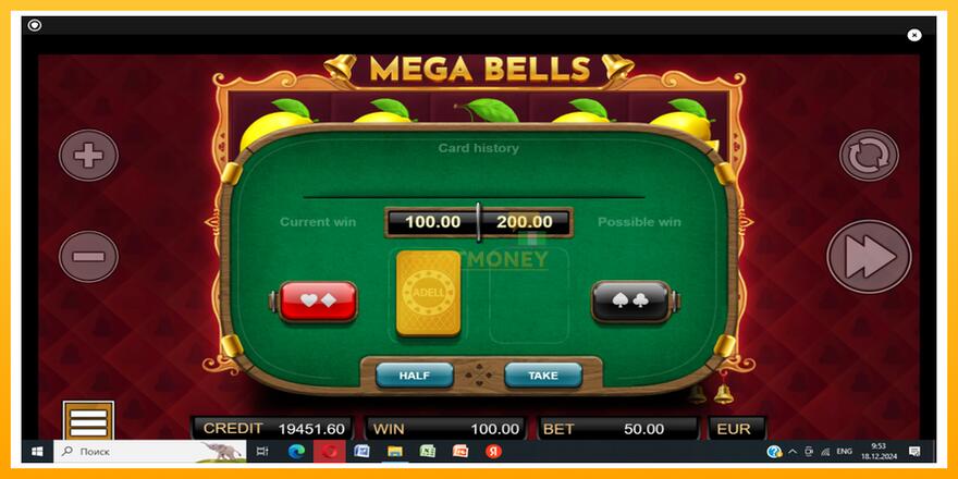 Máquina de jogos Mega Bells - chance de ganhar dinheiro, foto 3