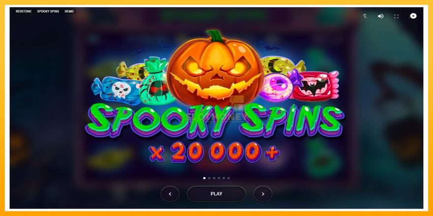 Máquina de jogos Spooky Spins - chance de ganhar dinheiro, foto 1