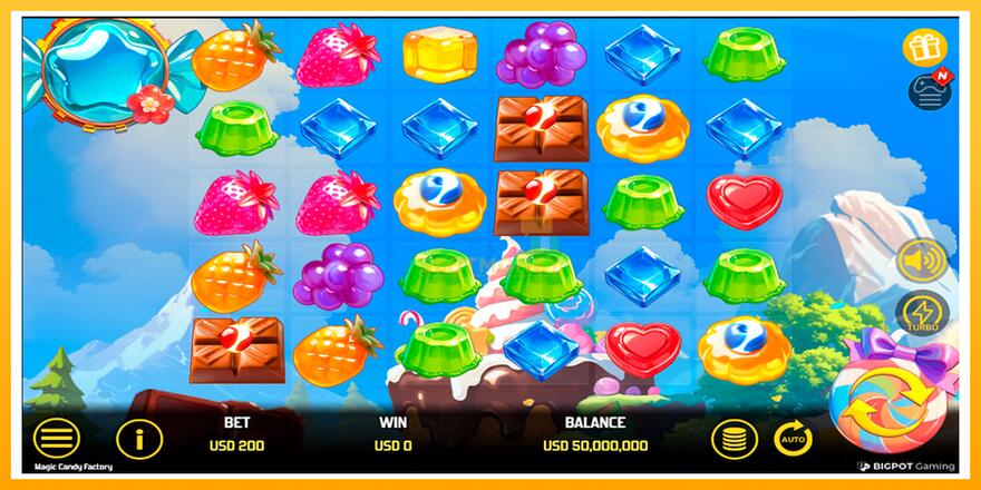 Máquina de jogos Magic Candy Factory - chance de ganhar dinheiro, foto 1