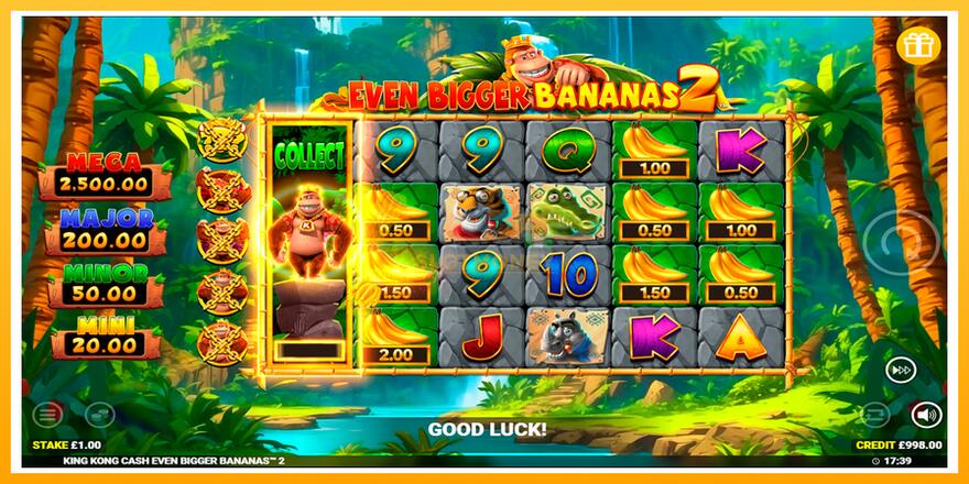 Máquina de jogos King Kong Cash Even Bigger Bananas 2 - chance de ganhar dinheiro, foto 2