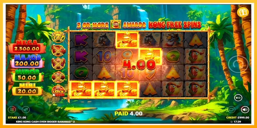 Máquina de jogos King Kong Cash Even Bigger Bananas 2 - chance de ganhar dinheiro, foto 4