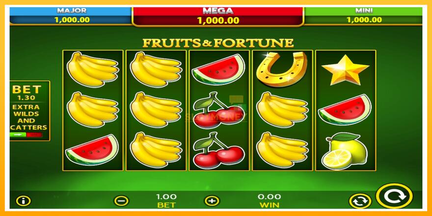 Máquina de jogos Fruits & Fortune - chance de ganhar dinheiro, foto 1