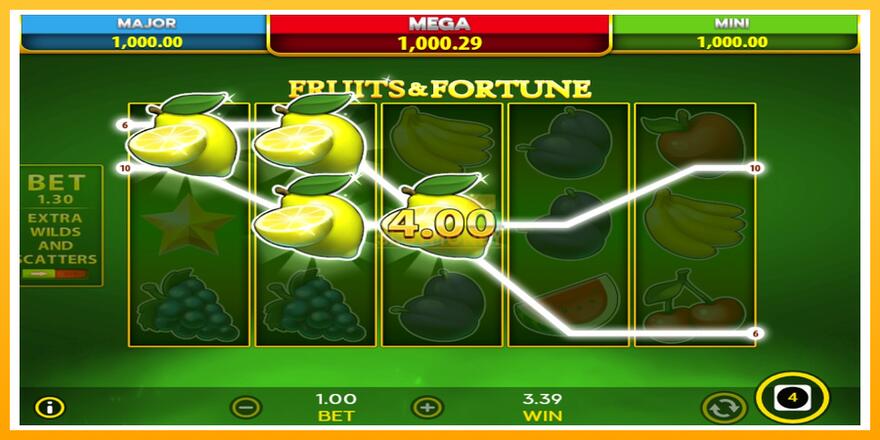 Máquina de jogos Fruits & Fortune - chance de ganhar dinheiro, foto 4