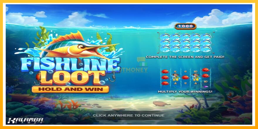 Máquina de jogos Fishline Loot Hold and Win - chance de ganhar dinheiro, foto 1