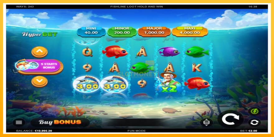 Máquina de jogos Fishline Loot Hold and Win - chance de ganhar dinheiro, foto 2