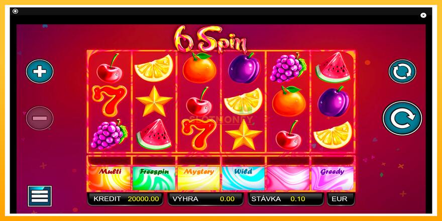 Máquina de jogos 6 Spin - chance de ganhar dinheiro, foto 1