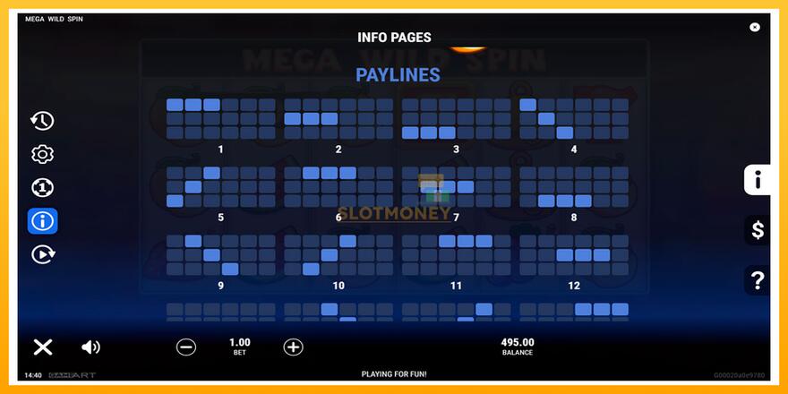 Máquina de jogos Mega Wild Spin - chance de ganhar dinheiro, foto 7