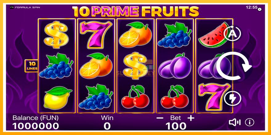 Máquina de jogos 10 Prime Fruits - chance de ganhar dinheiro, foto 1