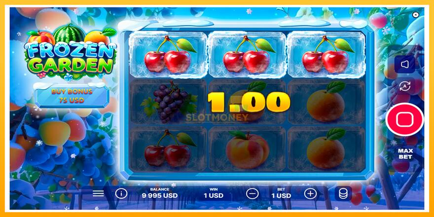 Máquina de jogos Frozen Garden - chance de ganhar dinheiro, foto 2