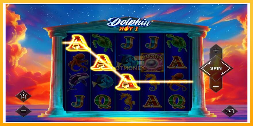 Máquina de jogos Dolphin Hot 1 - chance de ganhar dinheiro, foto 3