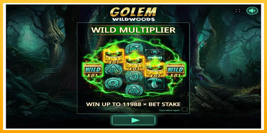 Máquina de jogos Golem Wildwoods - chance de ganhar dinheiro, foto 1