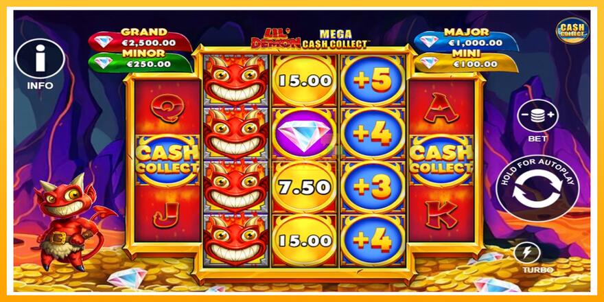 Máquina de jogos Lil Demon Mega Cash Collect - chance de ganhar dinheiro, foto 1