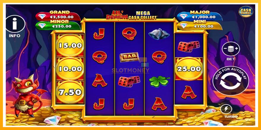 Máquina de jogos Lil Demon Mega Cash Collect - chance de ganhar dinheiro, foto 2