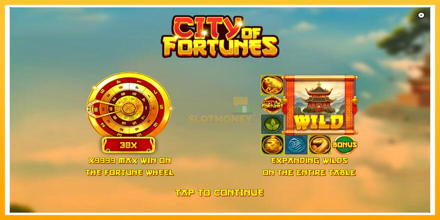 Máquina de jogos City of Fortunes - chance de ganhar dinheiro, foto 1