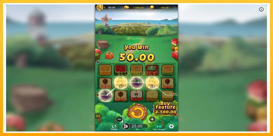 Máquina de jogos Giant Fruits - chance de ganhar dinheiro, foto 3