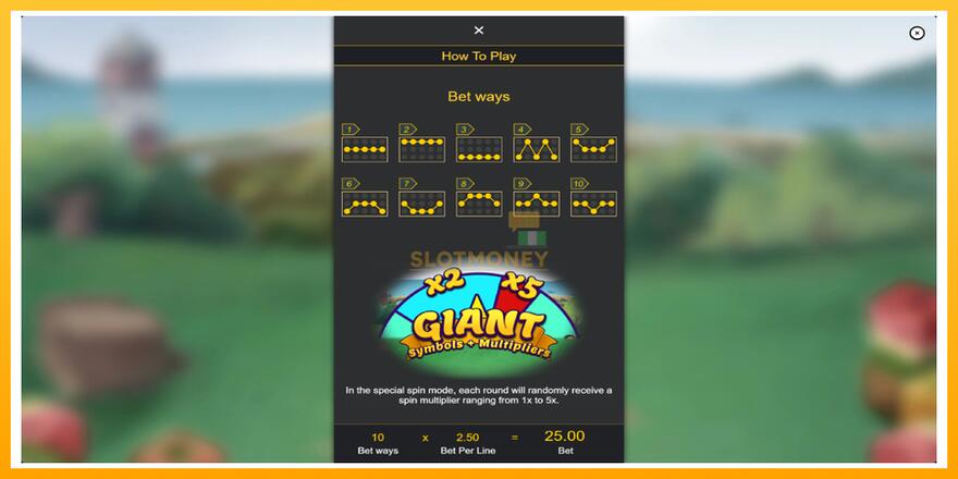 Máquina de jogos Giant Fruits - chance de ganhar dinheiro, foto 6