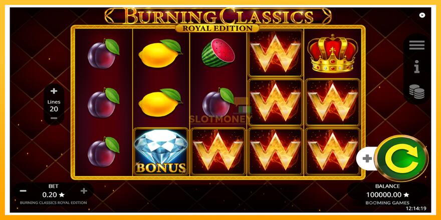 Máquina de jogos Burning Classics Royal Edition - chance de ganhar dinheiro, foto 2