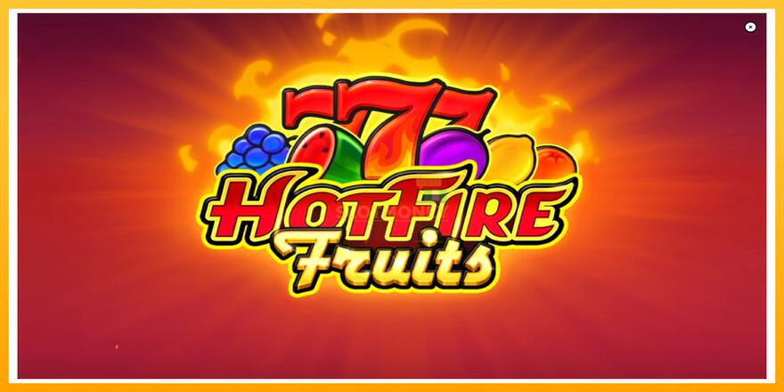 Máquina de jogos Hot Fire Fruits - chance de ganhar dinheiro, foto 1