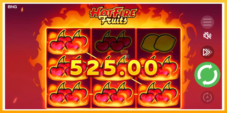 Máquina de jogos Hot Fire Fruits - chance de ganhar dinheiro, foto 3