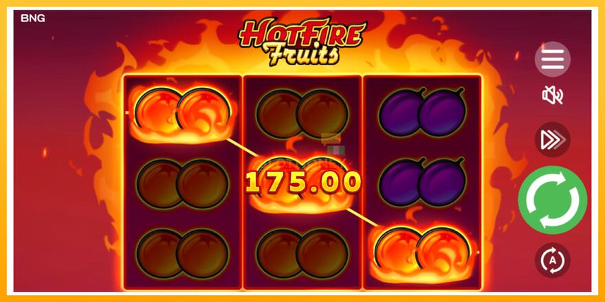 Máquina de jogos Hot Fire Fruits - chance de ganhar dinheiro, foto 5