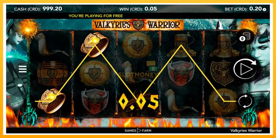 Máquina de jogos Valkyries Warrior - chance de ganhar dinheiro, foto 2