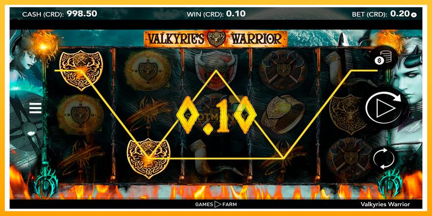 Máquina de jogos Valkyries Warrior - chance de ganhar dinheiro, foto 3