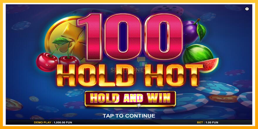 Máquina de jogos 100 Hold Hot Hold and Win - chance de ganhar dinheiro, foto 1