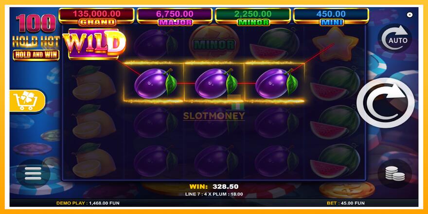 Máquina de jogos 100 Hold Hot Hold and Win - chance de ganhar dinheiro, foto 4