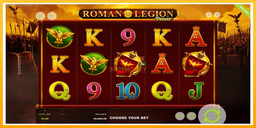 Máquina de jogos Roman Legion Deluxe - chance de ganhar dinheiro, foto 2