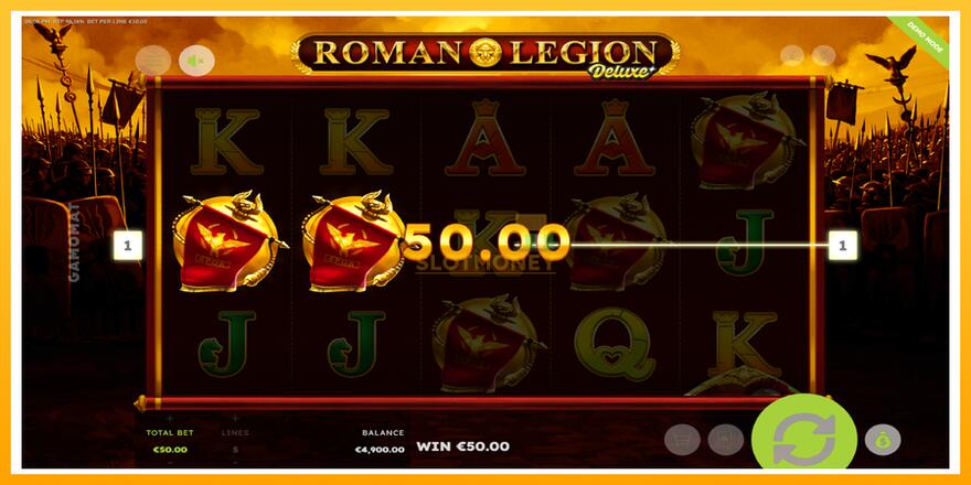 Máquina de jogos Roman Legion Deluxe - chance de ganhar dinheiro, foto 3