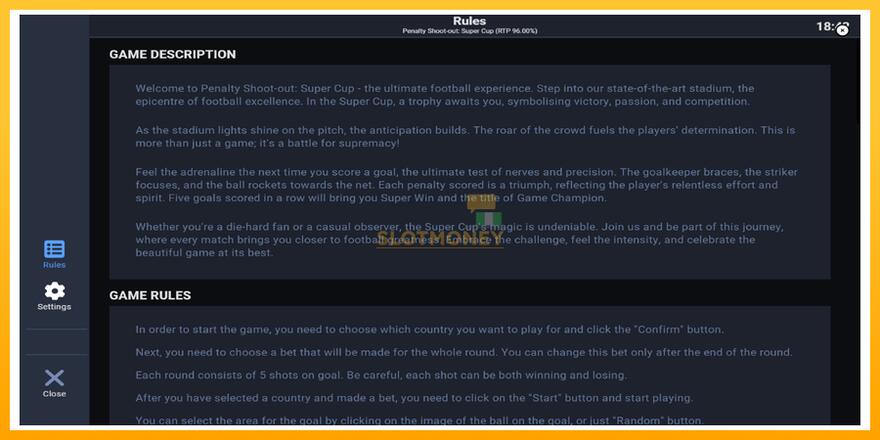 Máquina de jogos Penalty Shoot-Out: Super Cup - chance de ganhar dinheiro, foto 5