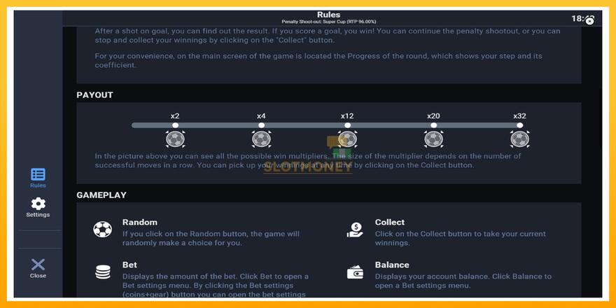 Máquina de jogos Penalty Shoot-Out: Super Cup - chance de ganhar dinheiro, foto 6