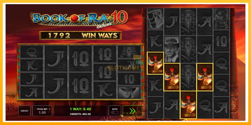 Máquina de jogos Book of Ra Deluxe 10 Win Ways - chance de ganhar dinheiro, foto 3