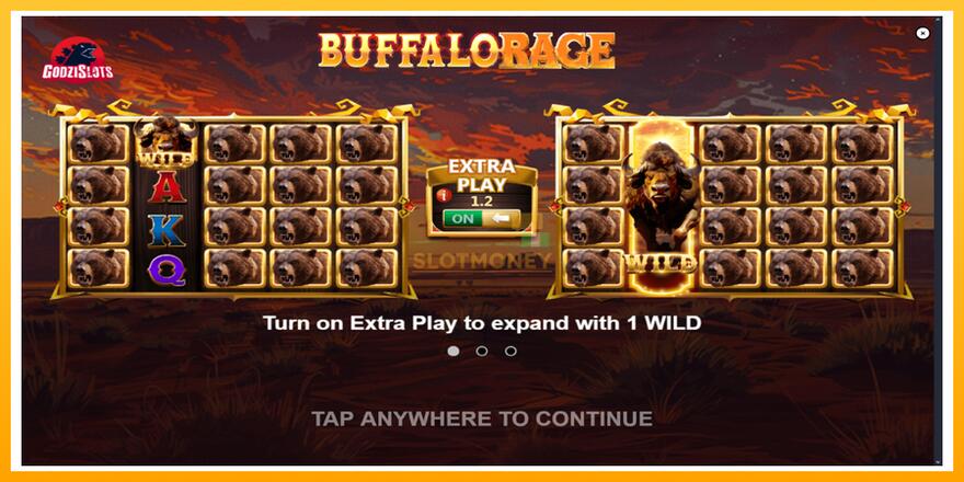 Máquina de jogos Buffalo Rage - chance de ganhar dinheiro, foto 1