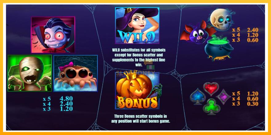 Máquina de jogos Halloween Adventure - chance de ganhar dinheiro, foto 4