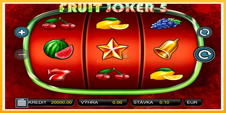 Máquina de jogos Fruit Joker 5 - chance de ganhar dinheiro, foto 1