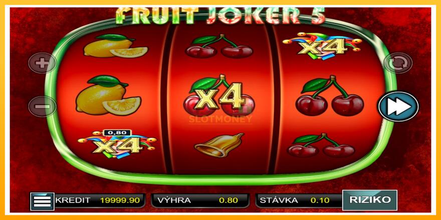 Máquina de jogos Fruit Joker 5 - chance de ganhar dinheiro, foto 2