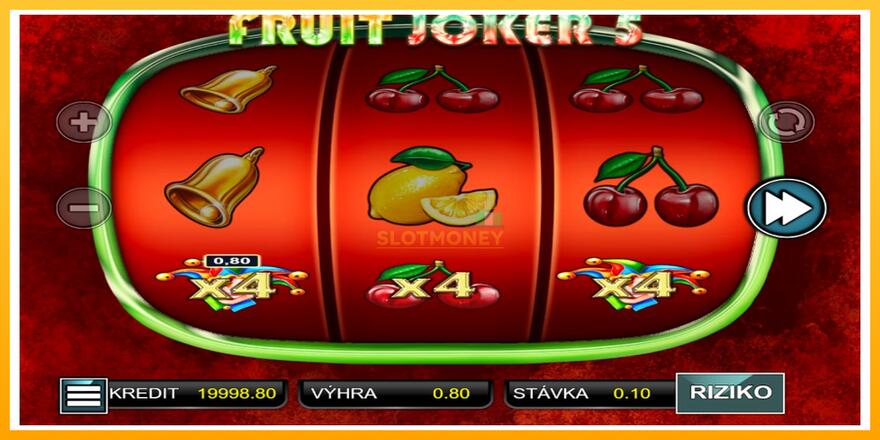 Máquina de jogos Fruit Joker 5 - chance de ganhar dinheiro, foto 3