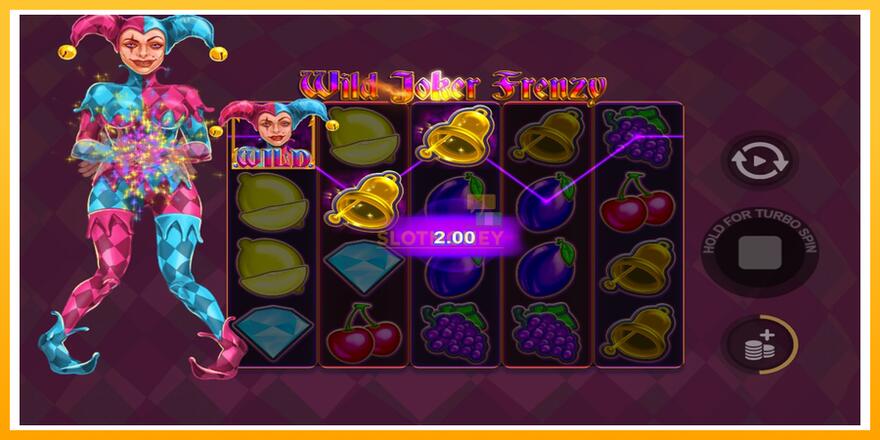 Máquina de jogos Wild Joker Frenzy - chance de ganhar dinheiro, foto 2