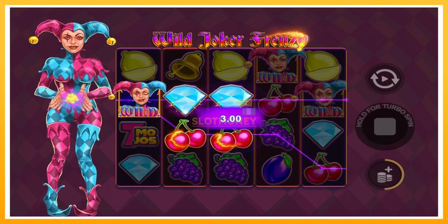 Máquina de jogos Wild Joker Frenzy - chance de ganhar dinheiro, foto 3