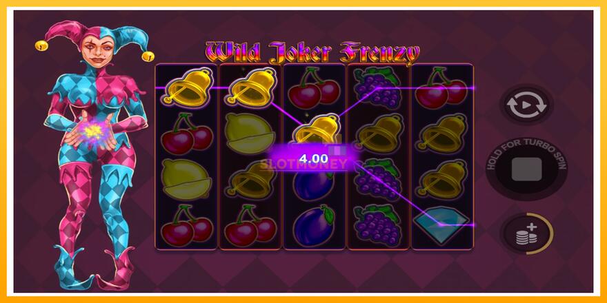 Máquina de jogos Wild Joker Frenzy - chance de ganhar dinheiro, foto 4