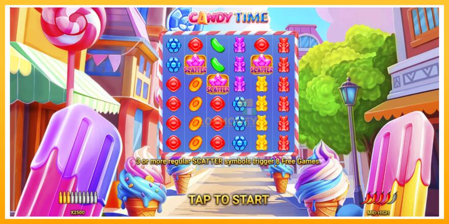 Máquina de jogos Candy Time - chance de ganhar dinheiro, foto 1