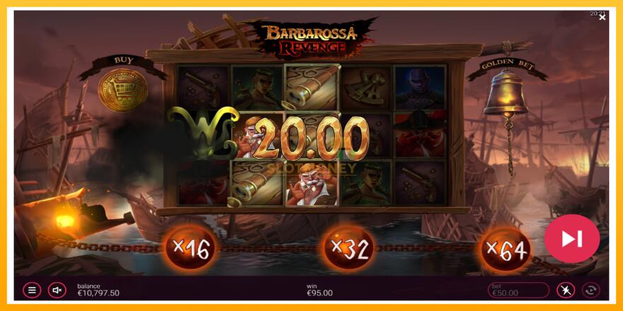 Máquina de jogos Barbarossa Revenge - chance de ganhar dinheiro, foto 4