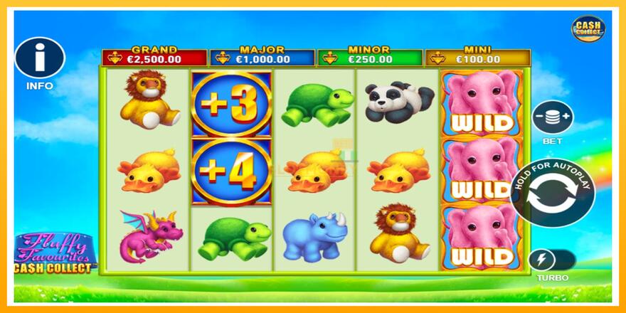 Máquina de jogos Fluffy Favourites Cash Collect - chance de ganhar dinheiro, foto 2