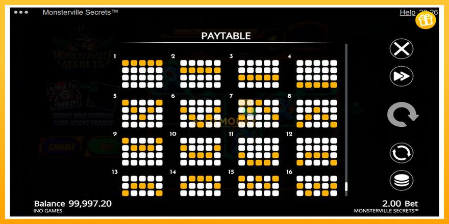 Máquina de jogos Monsterville Secrets - chance de ganhar dinheiro, foto 7